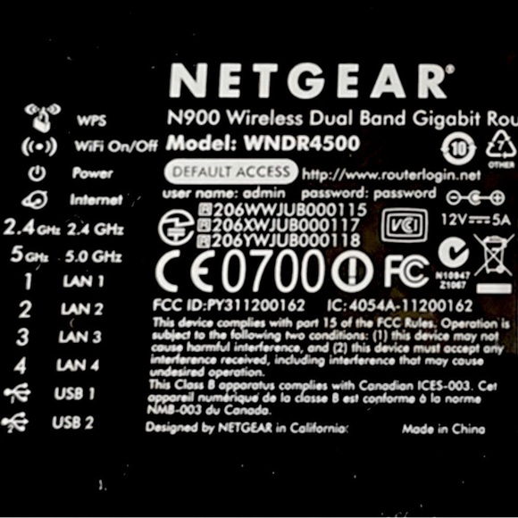 NETGEAR N900 Wireless Dual Band Gigabit Router! - Picture 4 of 5